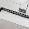 Camino a bioetanolo da terra Cambridge con cornice Nero 110x37x102h  