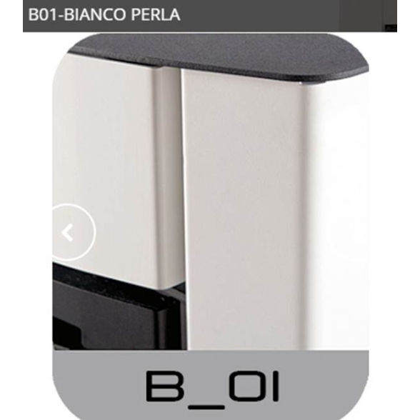 Dielle Ostro 100 Tube Turbo 12 kW bianco perla Stufa a pellet/biomassa