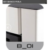 Dielle Ostro 100 Tube Turbo 12 kW bianco perla Stufa a pellet/biomassa