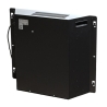 Camino elettrico da terra ADAMS in legno Bianco L107 x P24 x H95,2
