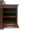 Camino elettrico caminetto da terra BIDEN in legno Marrone 179x48xH85