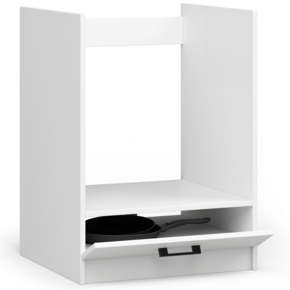 Cucina Lineare 240 Cm Moderna Componibile Bianco Opaco Emma V2
