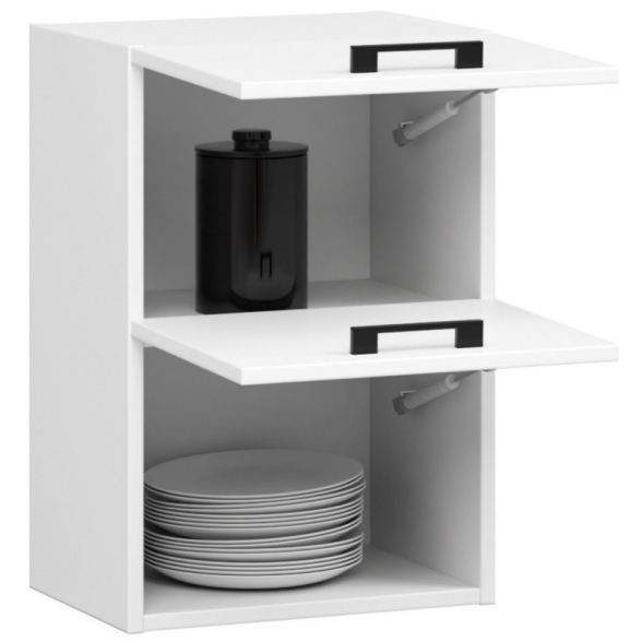 Cucina Lineare 240 Cm Moderna Componibile Bianco Opaco Emma V2