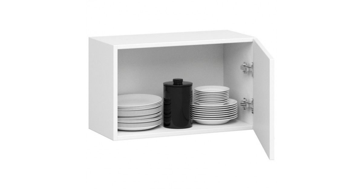 Pensili Cucina Color Bianco Opaco – Kit Da Montare, Altezza 96 Cm, Profondità 33 Cm, Larghezza Variabile (modello 30 Cm), Pannello E1 Atossico, Su Misura Su Richiesta