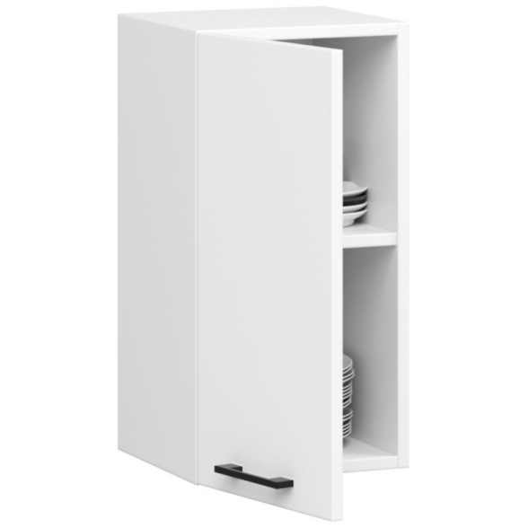 Cucina Lineare 180 Cm Moderna Componibile Bianco Opaco Emma V1