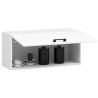 Cucina Lineare 180 Cm Moderna Componibile Bianco Opaco Emma V2
