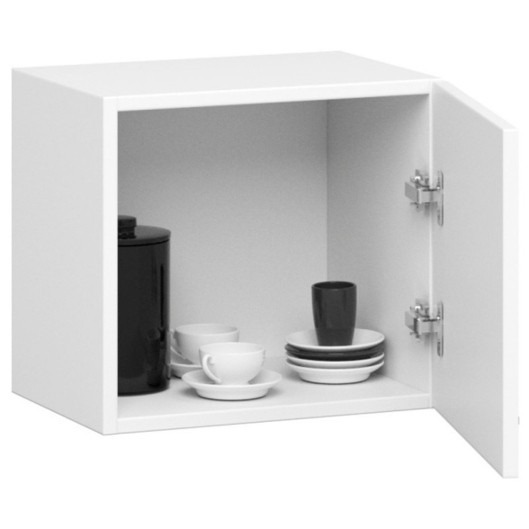 Cucina Lineare 180 Cm Moderna Componibile Bianco Opaco Emma V2
