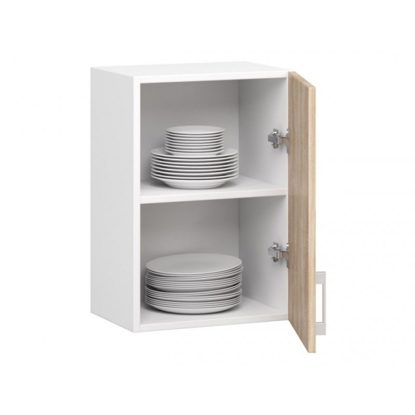 Cucina Lineare 240 Cm Moderna Componibile Rovere Effetto Legno Tania