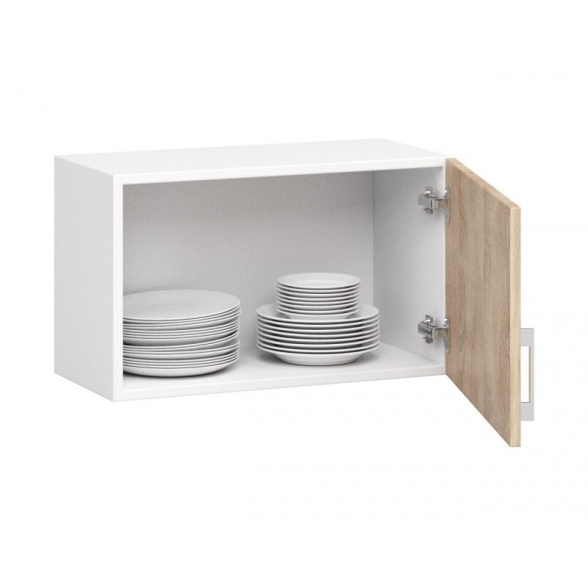 Cucina Lineare 240 Cm Moderna Componibile Rovere Effetto Legno Tania