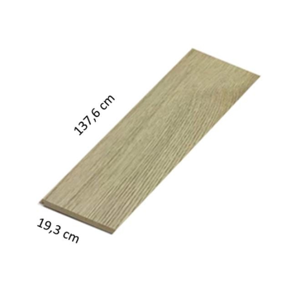 Parquet laminato 7 mm 138 x 19 cm rovere niagara D3126