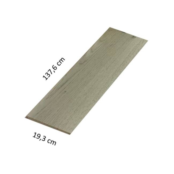 Parquet laminato 7 mm 138 x 19 cm rovere grigio D5262