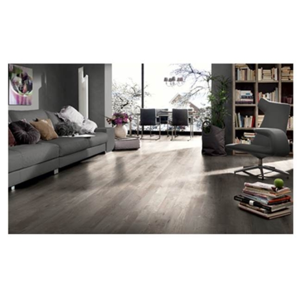 Parquet laminato 7 mm 138 x 19 cm rovere grigio D5262