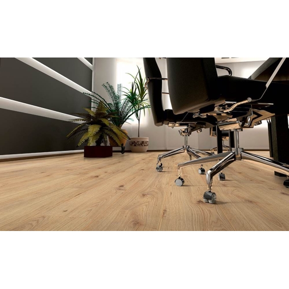 Parquet laminato 7 mm 138 x 19 cm rovere millennium D3530
