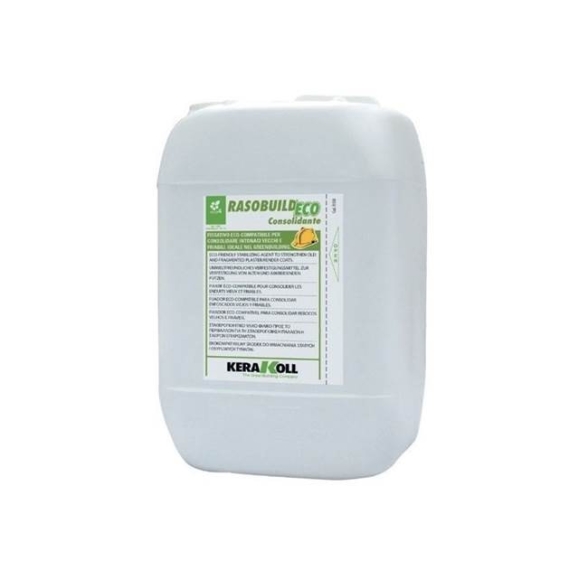 Rasobuild Eco Consolidante 25 kg 01868  Kerakoll Fissativo per consolidare intonaci vecchi e nuovi