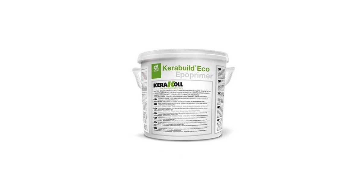 Kerabuild Eco Epoprimer 3 kg (A+B) 06145 Kerakoll Adesivo per riprese di getto