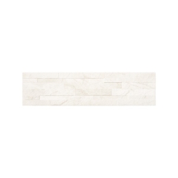 Rivestimento In Gres Porcellanato 15x60 Effetto Muretto Earthstone White