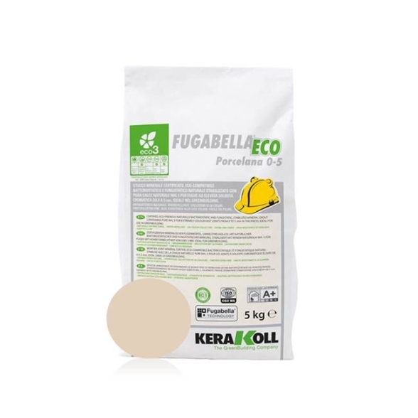 Fugabella Eco Porcelana 0-5 bahama beige 39 (5 kg) Kerakoll Stucco per fughe