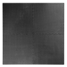4PZ Tappetino puzzle NERO MANDORLATO 60x60 bambini gioco palestra