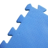 6PZ Tappeto tappetino puzzle morbido per piscina 60X60X0.8 BLU