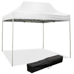 Gazebo richiudibile pieghevole 3X2 Bianco in PVC impermeabile