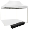 Gazebo richiudibile pieghevole 3X2 Bianco in PVC impermeabile