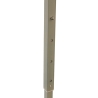 Gazebo richiudibile pieghevole 3X2 Bianco in PVC impermeabile