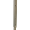 Gazebo richiudibile pieghevole 3X3 Bianco in PVC impermeabile EXPO