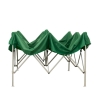 Gazebo richiudibile pieghevole 3X3 Verde ricoperto in PVC impermeabile
