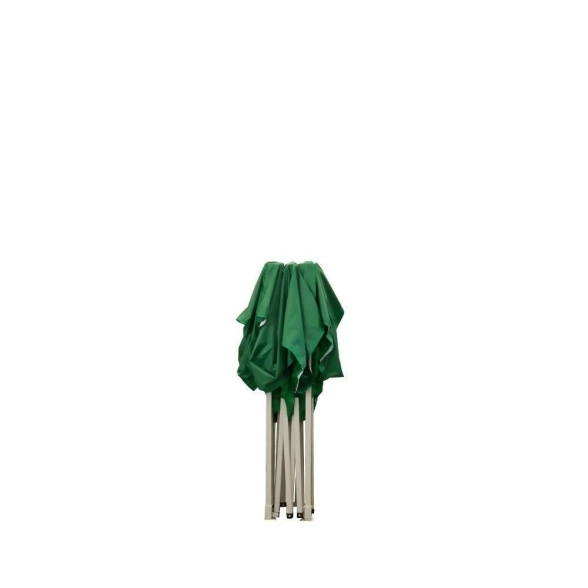 Gazebo richiudibile pieghevole 3X3 Verde ricoperto in PVC impermeabile