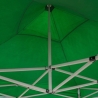 Gazebo richiudibile pieghevole 3X3 Verde ricoperto in PVC impermeabile