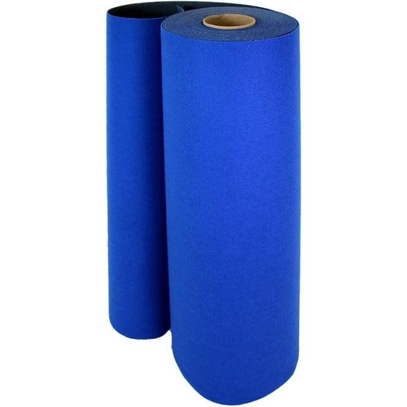 Tappeto moquette guida passatoia per interno esterno Blu H 1 x 30 mt