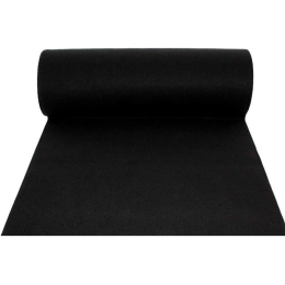 Tappeto moquette guida passatoia per interno esterno Nera H 1 x 30 mt