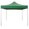 Telo laterale 3x2m verde con porta per gazebo richiudibile 3x3mt