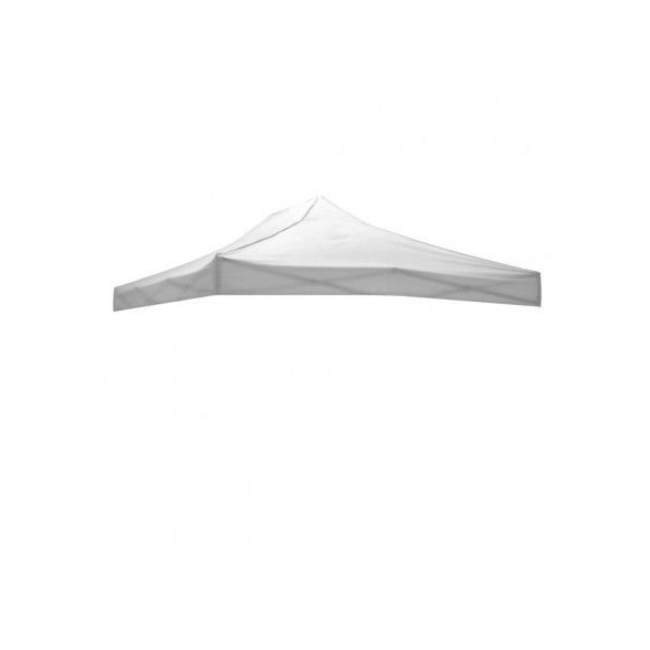 Telo Bianco 3X4,5 impermeabile ricambio gazebo richiudibile 49483