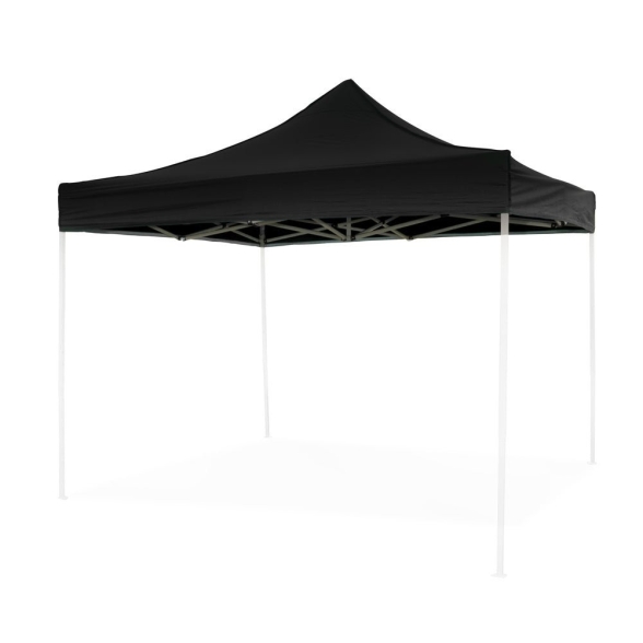 Telo tetto Nero 3X3 impermeabile per gazebo richiudibile EG49483