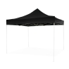 Telo tetto Nero 3X3 impermeabile per gazebo richiudibile EG49483