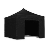 Telo tetto Nero 3X3 impermeabile per gazebo richiudibile EG49483