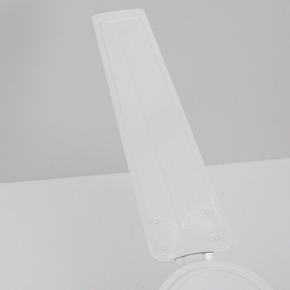 Ventilatore da soffitto 3 Pale con luce D.120 cm 70w BIANCO DA54009