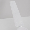 Ventilatore da soffitto 3 Pale con luce D.120 cm 70w BIANCO DA54009