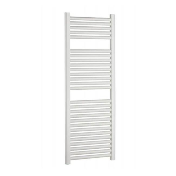 Termoarredo in acciaio bianco Scaldasalviette Ercos Linea Monica ASMONF9010