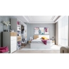 Letto Matrimoniale 160x190 Con Testiera E 2 Comodini Ethna
