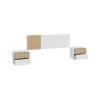 Letto Matrimoniale 160x190 Con Testiera E 2 Comodini Ethna