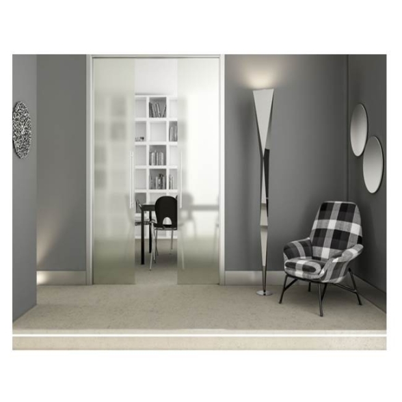 Controtelaio Ermetika Evolution doppio (70+70) x 210 x 11 cm intonaco (per porte a scomparsa)