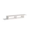 Mobile Porta TV Sospeso 120 Cm Design Moderno Muson Bianco