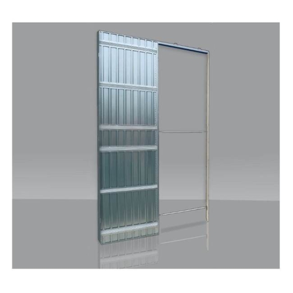 Controtelaio Ermetika Evolution singolo 60 x 210 x 10 cm cartongesso (per porte a scomparsa)