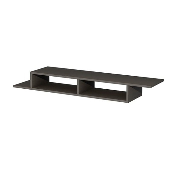 Mobile Porta TV Sospeso 120 Cm Design Moderno Muson Antracite