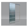 Controtelaio Ermetika Evolution singolo 80 x 210 x 10 cm cartongesso (per porte a scomparsa)
