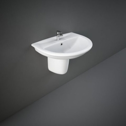 Lavabo 510 x 650 mm con colonna o semicolonna Karla RAK Ceramics KAWB00003