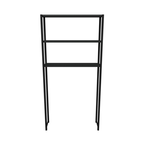 Mobile Coprilavatrice Industrial 70x21x150 Con 3 Ripiani Ida Antracite