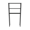 Mobile Coprilavatrice Industrial 70x21x150 Con 3 Ripiani Ida Antracite